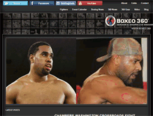 Tablet Screenshot of boxing360.com